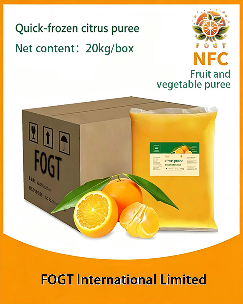 Quick-frozen citrus puree(NFC unconcentrated)