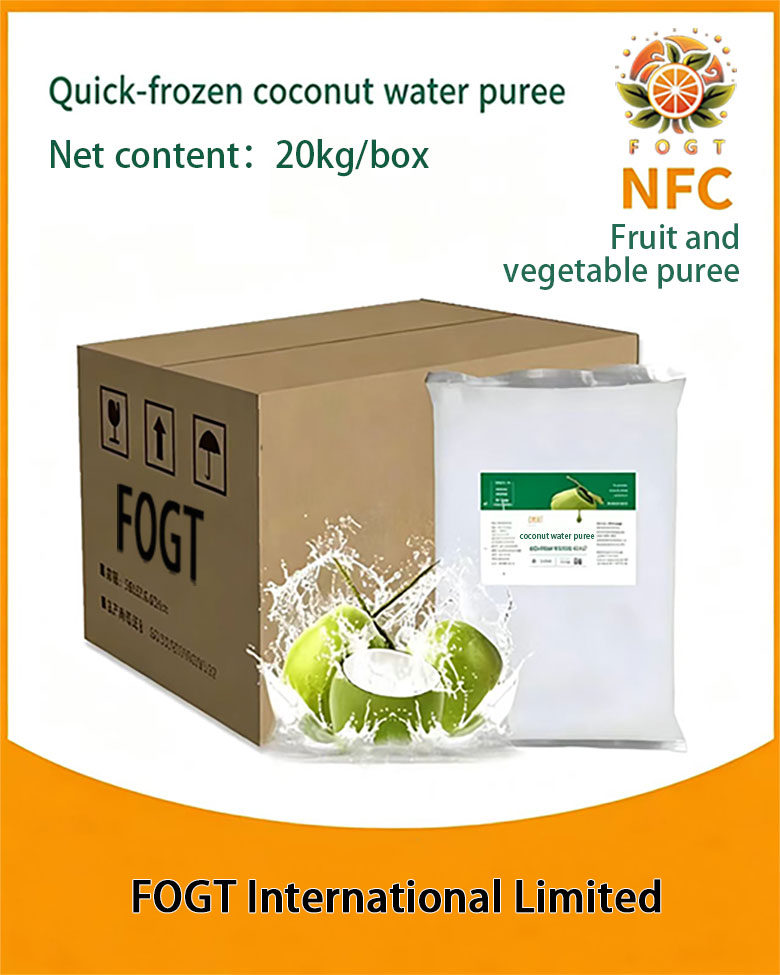 Quick-frozen coconut water puree(NFC unconcentrated)