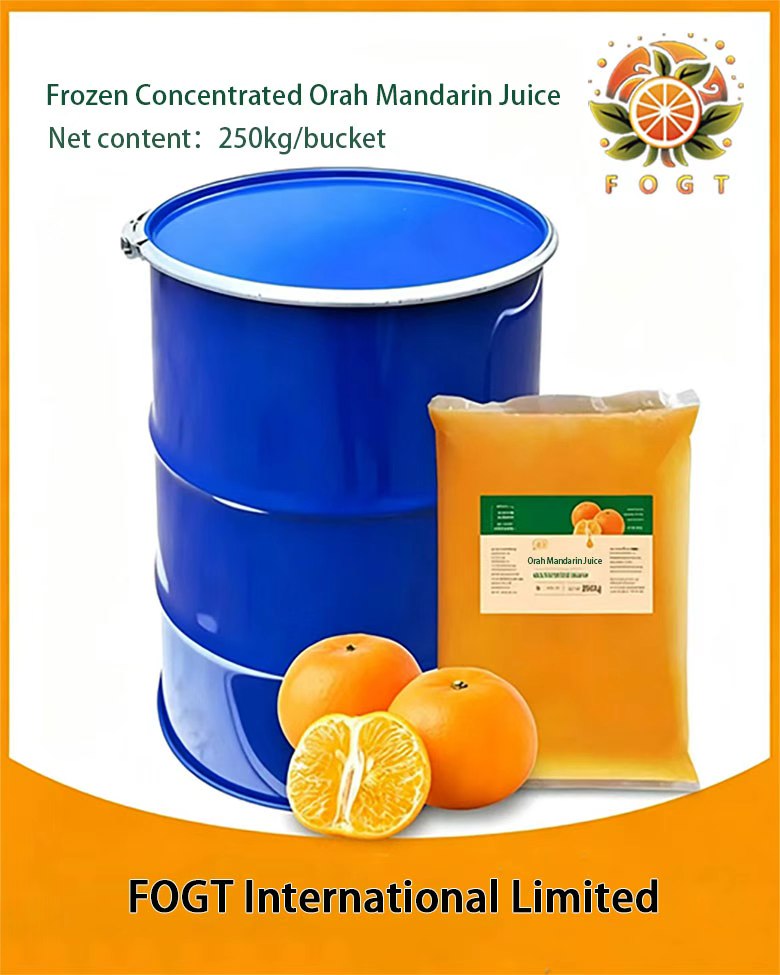 Frozen concentrated orah mandarin  juice