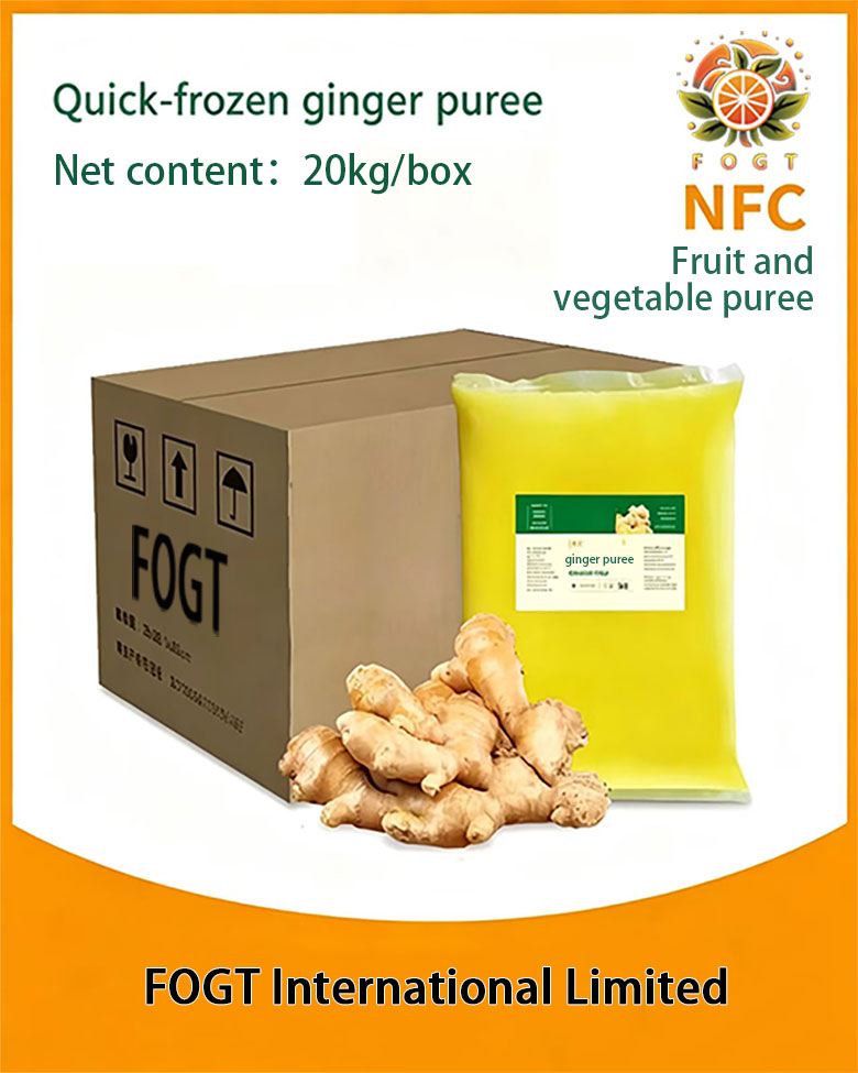Quick-frozen ginger puree (NFC unconcentrated)