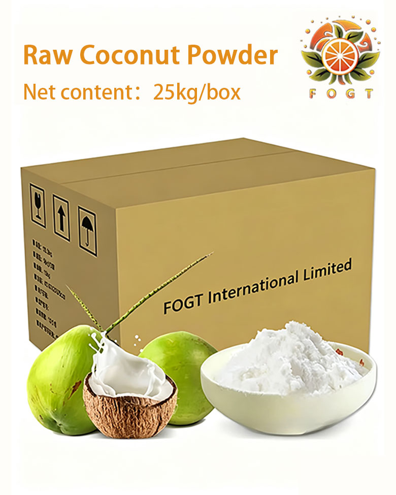 Raw coconut powder