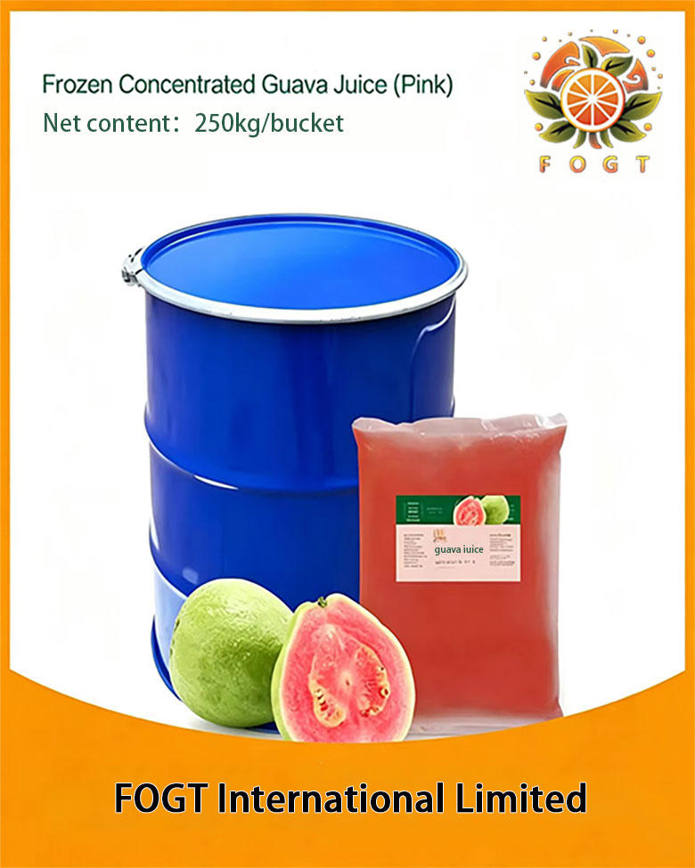 Frozen Concentrated Guava Juice (Pink)