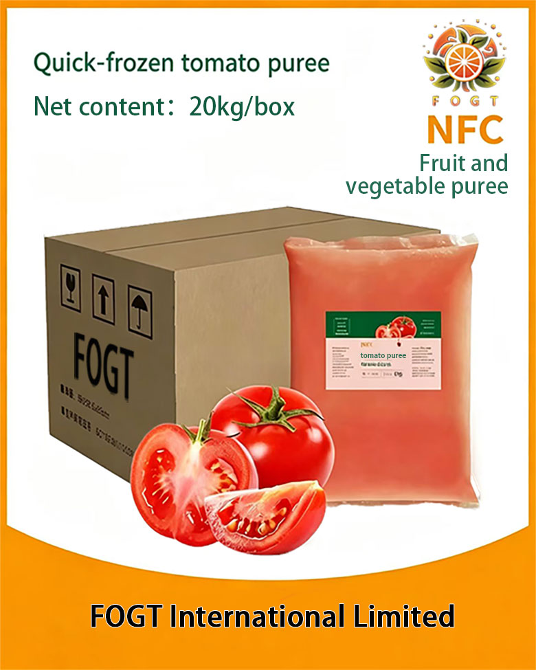 Quick-frozen tomato puree(NFC unconcentrated)