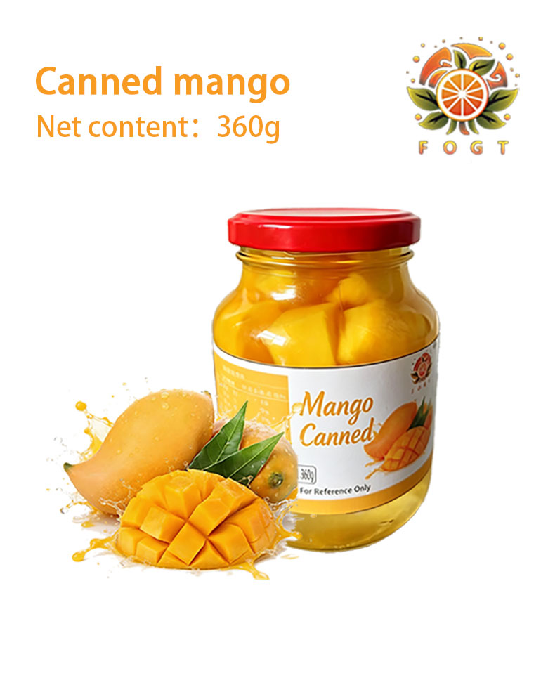 Canned mango