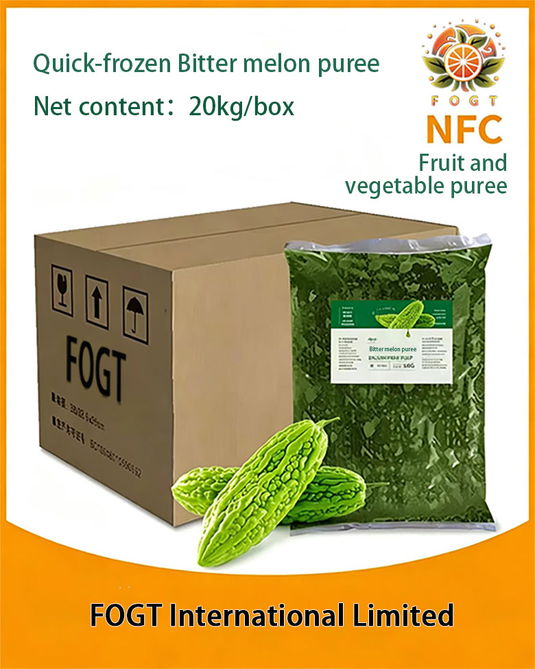 Quick-frozen Bitter melon puree(NFC unconcentrated)