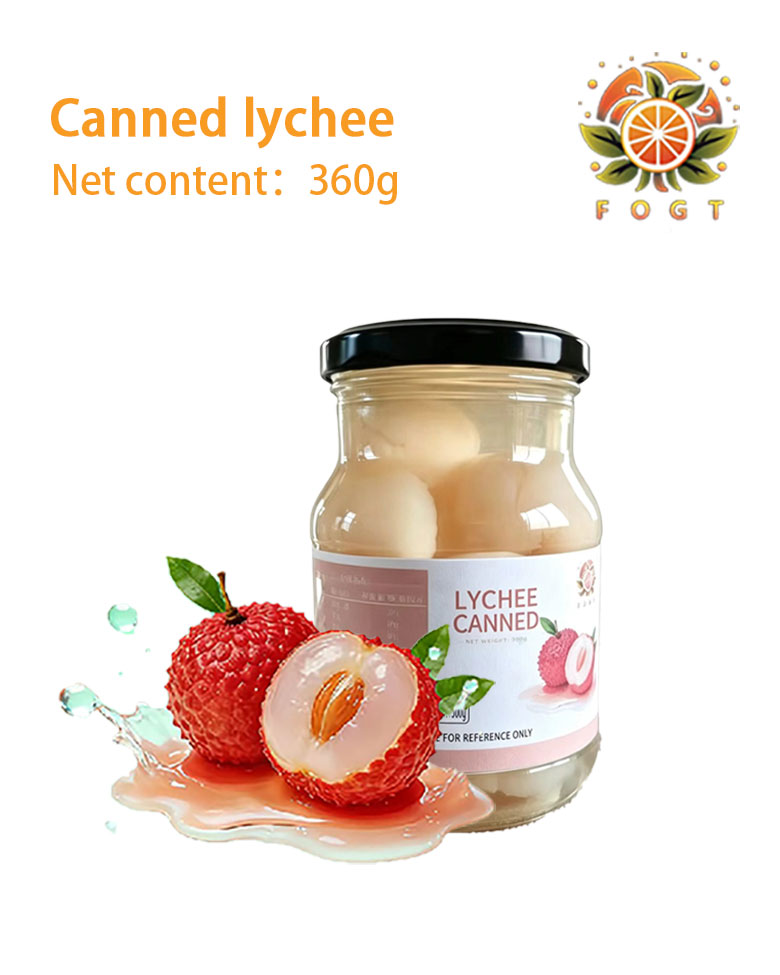 Canned lychee