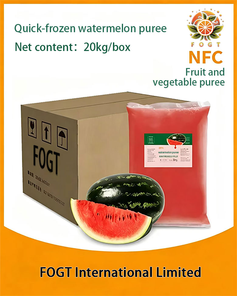 Quick-frozen watermelon puree(NFC unconcentrated)