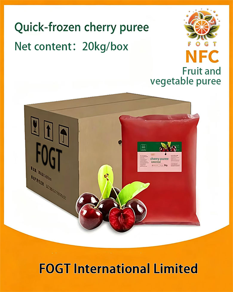 Quick-frozen cherry puree(NFC unconcentrated)