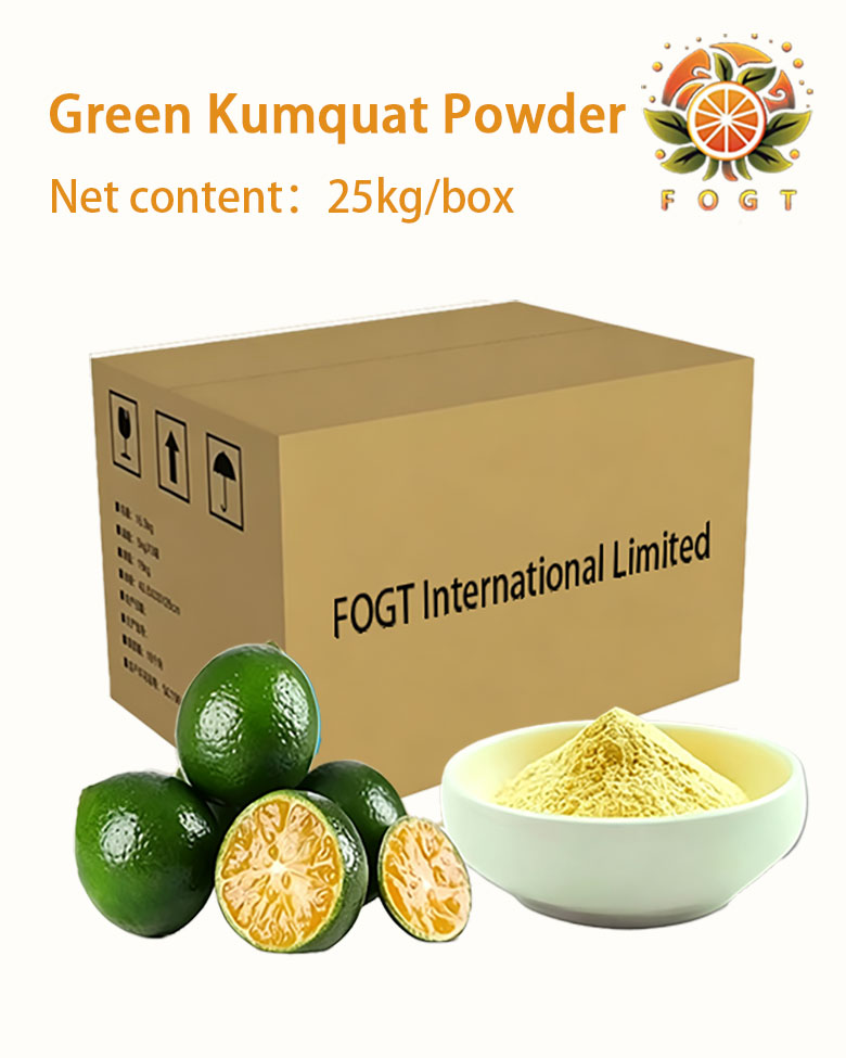 Green kumquat powder