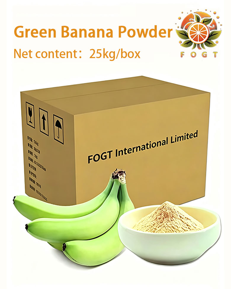 Green banana powder
