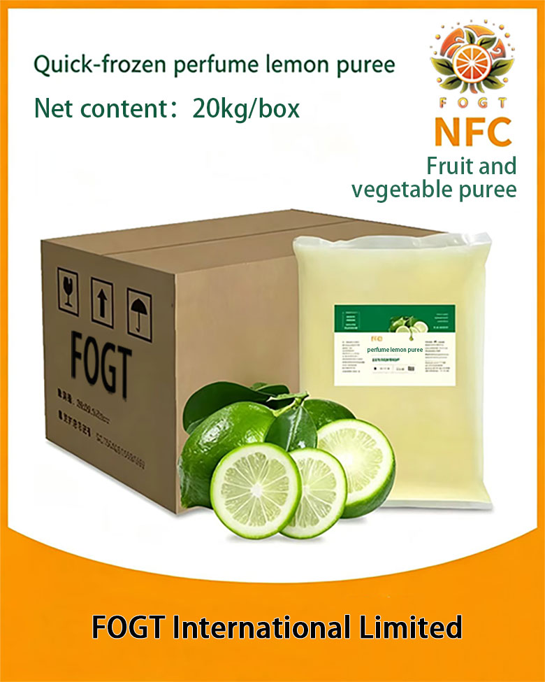 Quick-frozen perfume lemon puree(NFC unconcentrated)
